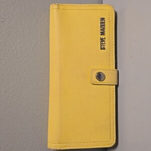 Steve Madden Yellow Wallet